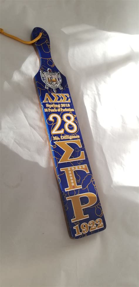 big little paddle|sigma gamma rho paddles.